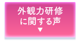 外観力研修に関する受講者様の声